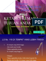 Pertemuan 2 - Ketahui Kemana Tujuan Anda (Daniel 2 DanTanda Ked Yesus 2x)