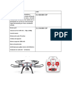 Sistema de Alarma y Drone