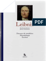 Echeverría, Javier - Estudio Introductorio Al Vol. Leibniz de La Colección Grandes Pensadores de Gredos PDF