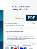 Plano de Continuidade de Negócios (PCN) da CCEE