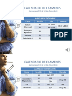 Calendario Examenes 2012-2