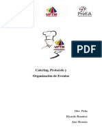 Guía de Catering, Protocolo Y Organización de Eventos