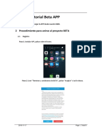 Tutorial App BETA en Español