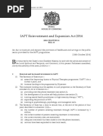 IAPT Reinvestment and Enhancement Act 2014