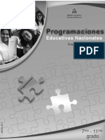 Programaciones 7 - 11 Espa Ol (2011)