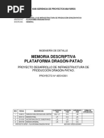 Memoria Descriptiva (Dipdp - Plataforma) Final