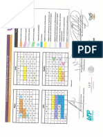 Calendario Escolar UPMH Mayo - Agosto 2017 Con Firmas