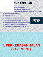 Pengaspalan Jalan