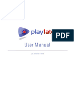 Play Later User Guide