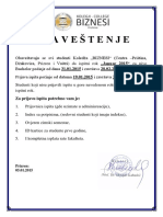 Obavestenje Januarski Rok 2015 PDF