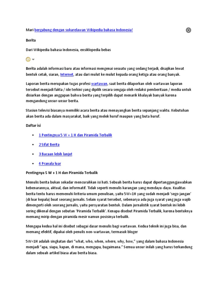 Contoh Laporan Peristiwa Yang Mengandung Unsur 5w1h - Berbagai Unsur