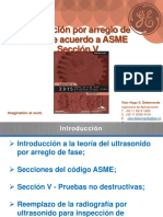Inspeccion Por Arreglo de Fase Según ASME V PDF