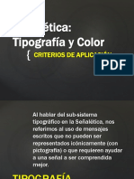 Tipo y Color