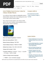 Alcatel Phone Unlock and Secret Codes | PDF