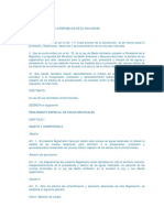 Reglamento Especial de Aguas Residuales PDF