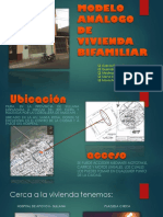 Modelos Análogos de Vivienda Bifamiliar