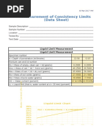 Excel Workbook No. 05 Atterberg Limits