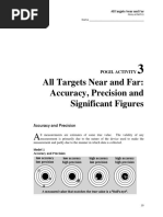 Accuracy and Precision POGIL