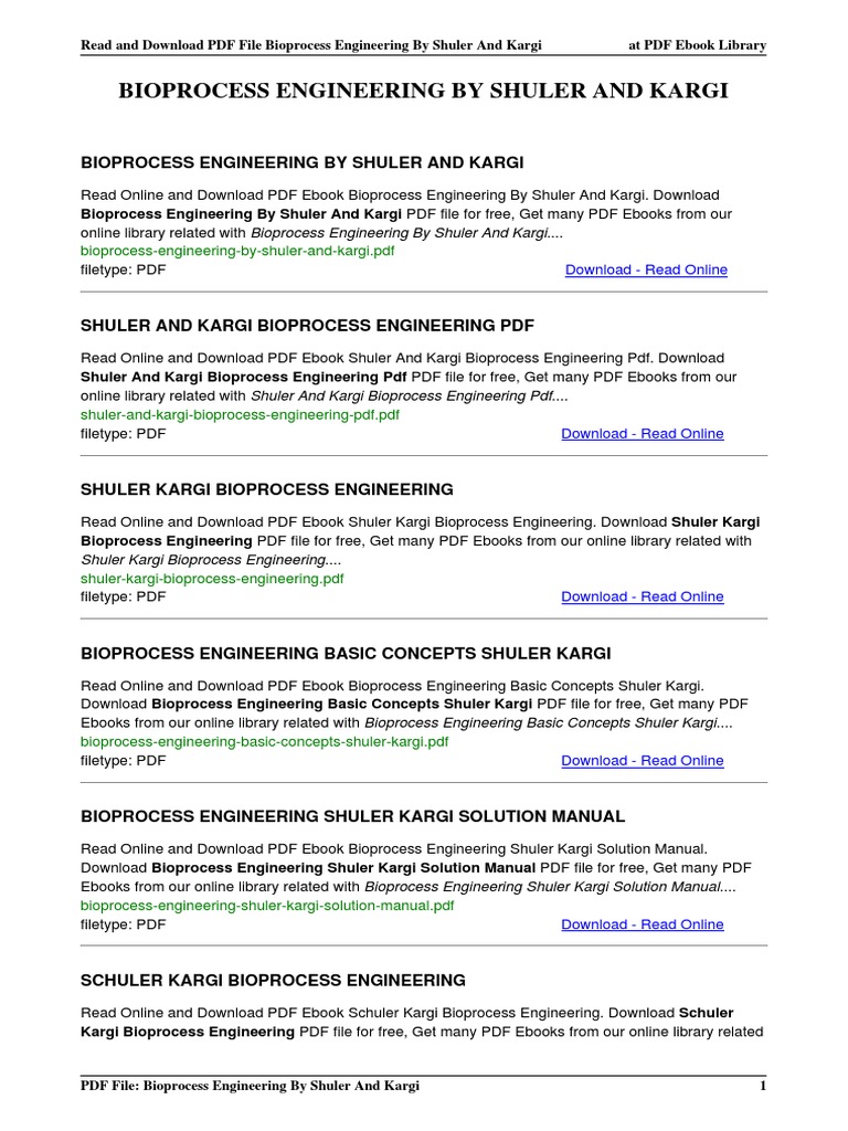 246856175-Bioprocess-Engineering-by-Shuler-and-Kargi.pdf | E Books | File  Format