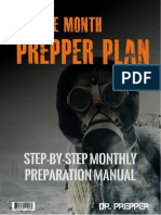 Twelve Month Prepper Plan PDF