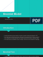 Binomial Model: Derivative Securities By: Preemnath Katare MBA152041