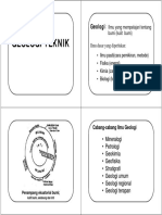 Geostruk Geologi Teknik PDF