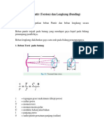 3 Bab 3 Puntir (Torsion) Dan Lengkung (Bending)