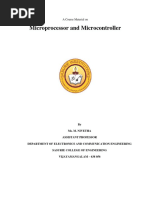 EE6502 Microprocessors and Microcontrollers PDF