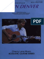 John Denver Authentic Guitar Style