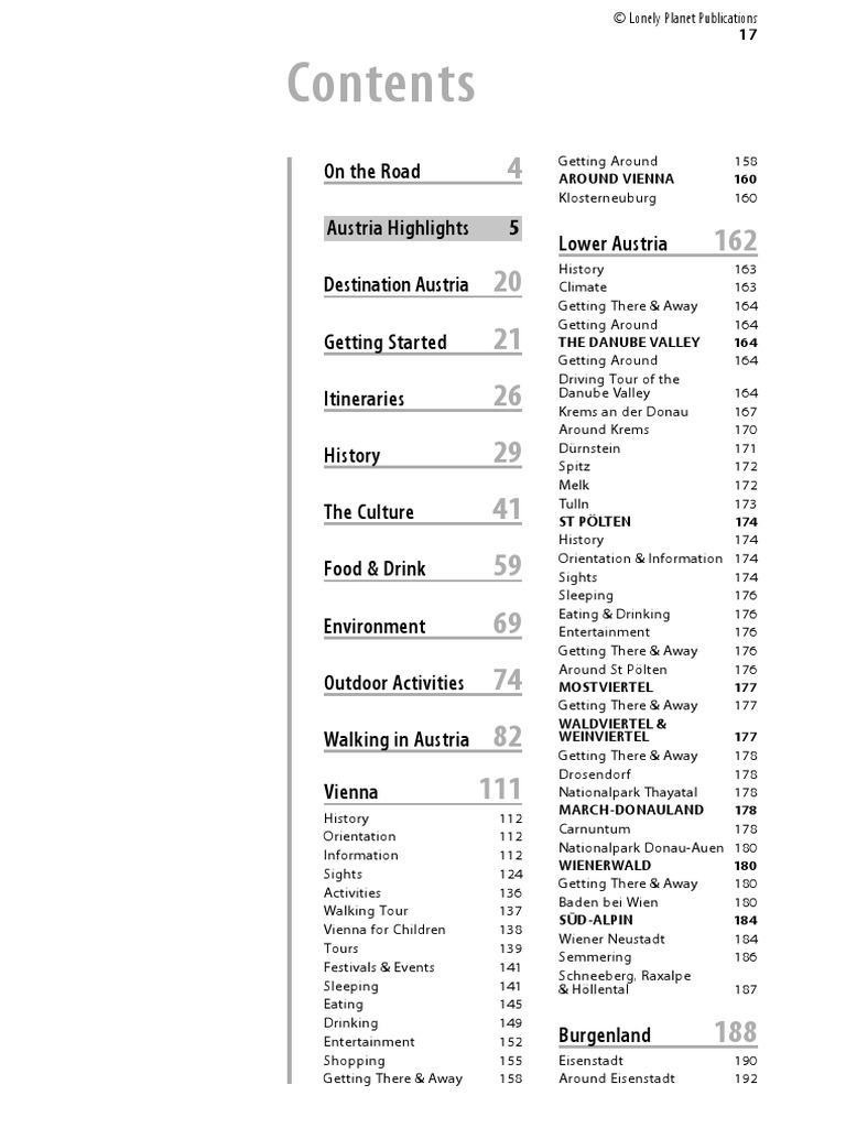 LP Austria (5th Edition) PDF | PDF | Austria | Vienna