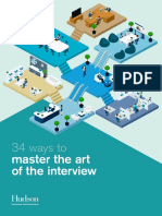 34 Ways To Master The Interview Hudson PDF