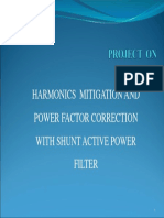 Harmonics Mitigation and Power Factor Correction With Shunt Active Power Filter