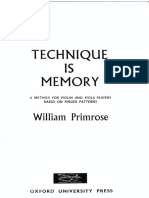 Technique Is Memory - Primrose