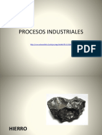 Procesos Industriales de Minerales en Chile