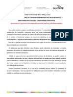 Sugerencias Para Superior y Modalidad Adultos Jornada Institucional Abre Vida y Lazos