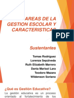 Areas de La Gestion Escolar