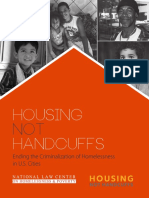 Housing Not Handcuffs