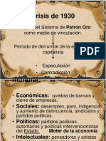 Crisis de 1930 Estados Unidos de América