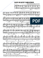 DIABELLI’S WALTZ VARIATION (Piano) Music by Mimmo De Simone