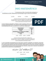 Ejercicios de matemáticas para preparar el bachillerato