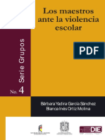 Maestros Ante Violencia Escolar PDF