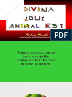 Adivinanzas Animales 1