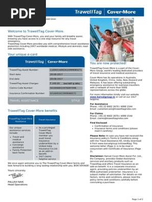 Certificate of Insurance