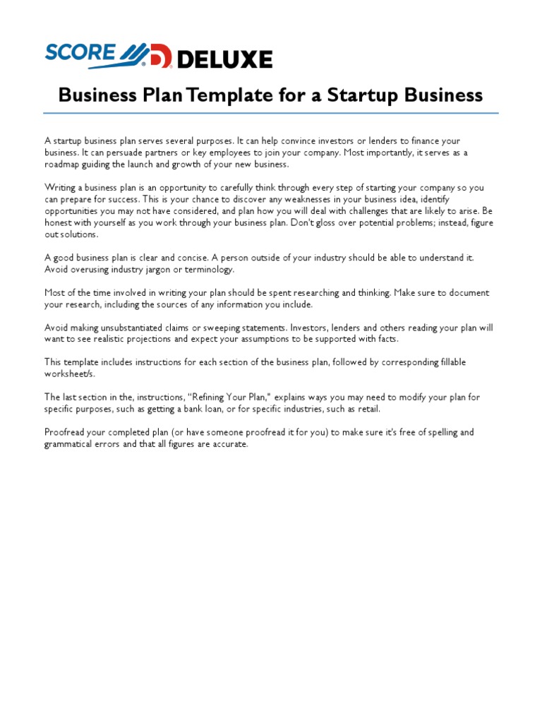 score business plan pdf