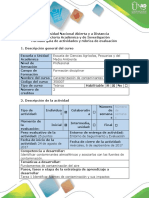 Guía de Actividades y Rúbrica de Evaluación - Tarea 1 - Identificar Fuentes de Contaminación y Sus Impactos