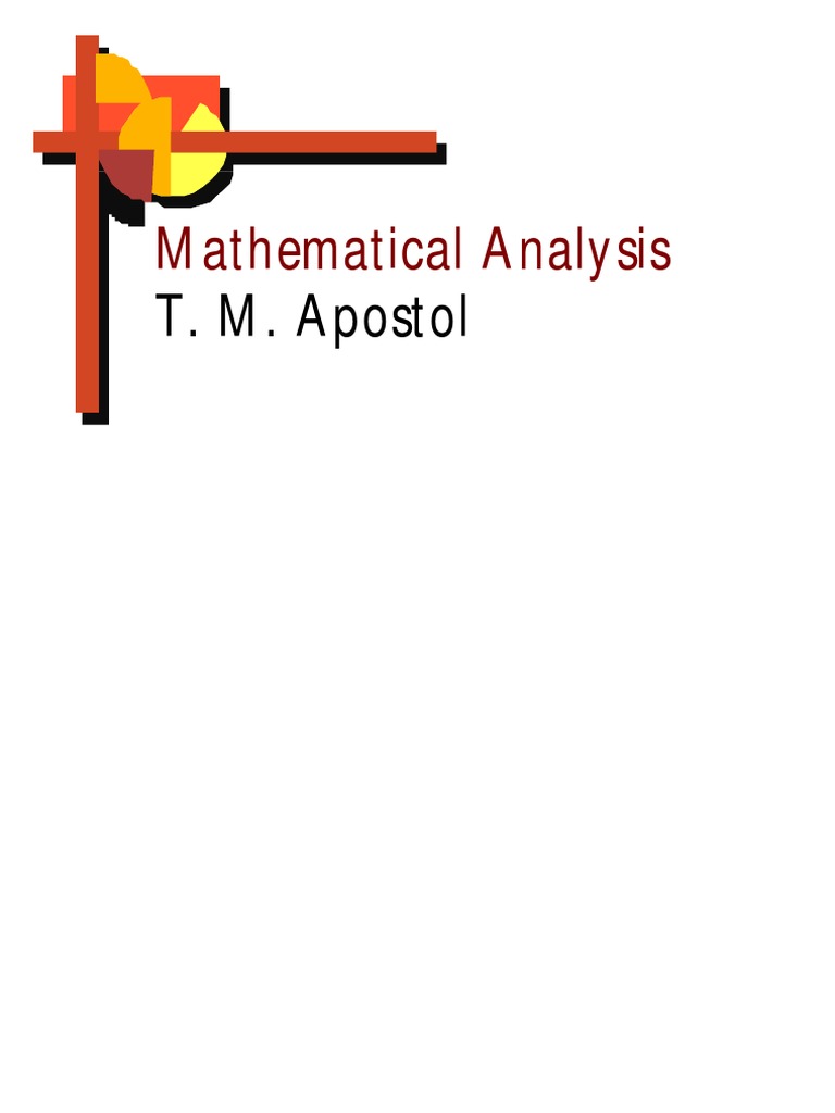 MATHEMATICAL ANALYSIS SECOND EDITION TOM M APOSTOL PDF visual data 6