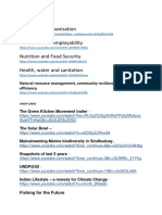 Poverty and Urbanisation Education and Employability Nutrition and Food Security Health, Water and Sanitation