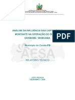 Simulação Da Operação Do Açude Gramame - Mamuaba