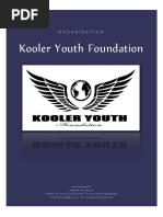 Kooler Youth Foundation Proposal - August