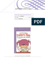 Guia Actividades Franny K Stein Loca Ciencia Monstruo Calabaza PDF